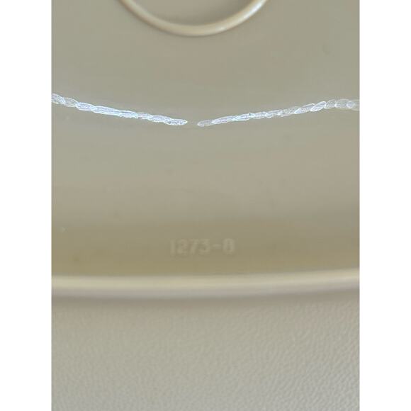 Tupperware Vintage Harvest Gold Microwave 3 Piece Rice Vegetable Steamer - Picture 4 of 6